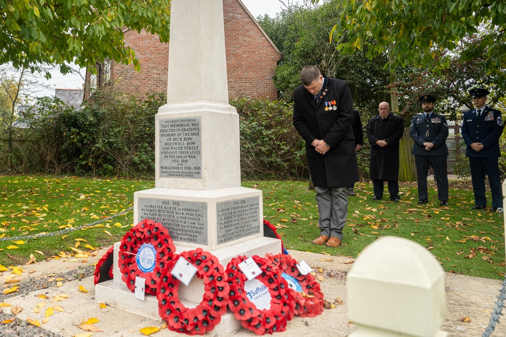 Remembrance Day: Beck Row