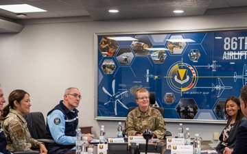 Air and Space Gendarmerie and 86th Airlift Wing Leadership Meeting