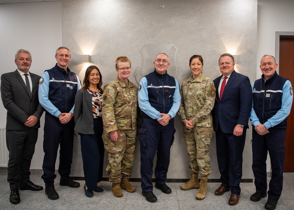 Air and Space Gendarmerie and 86th Airlift Wing Leadership Meeting