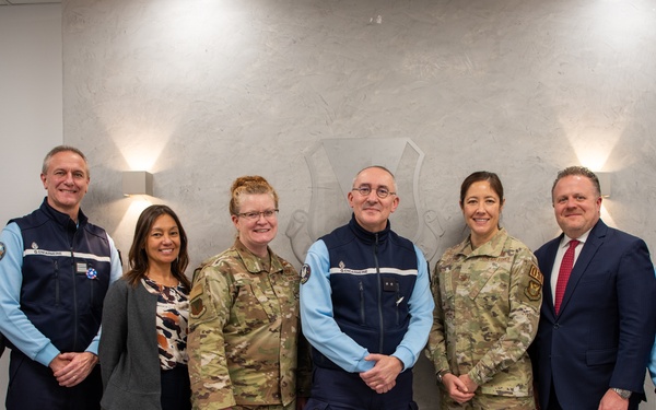 Air and Space Gendarmerie and 86th Airlift Wing Leadership Meeting