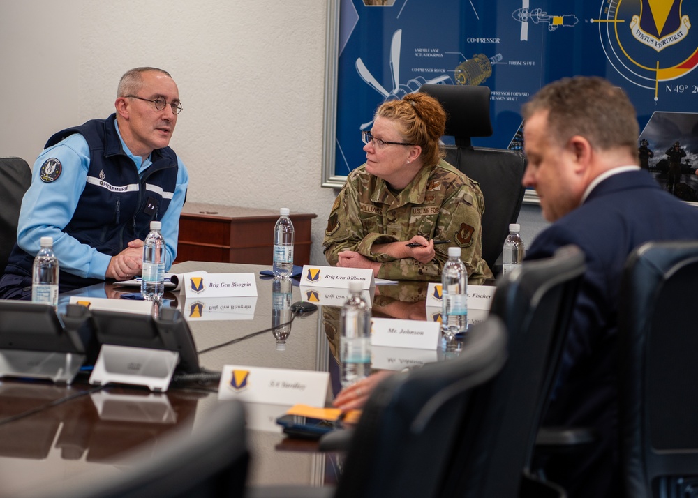 Air and Space Gendarmerie and 86th Airlift Wing Leadership Meeting