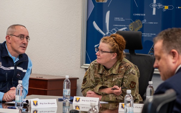Air and Space Gendarmerie and 86th Airlift Wing Leadership Meeting