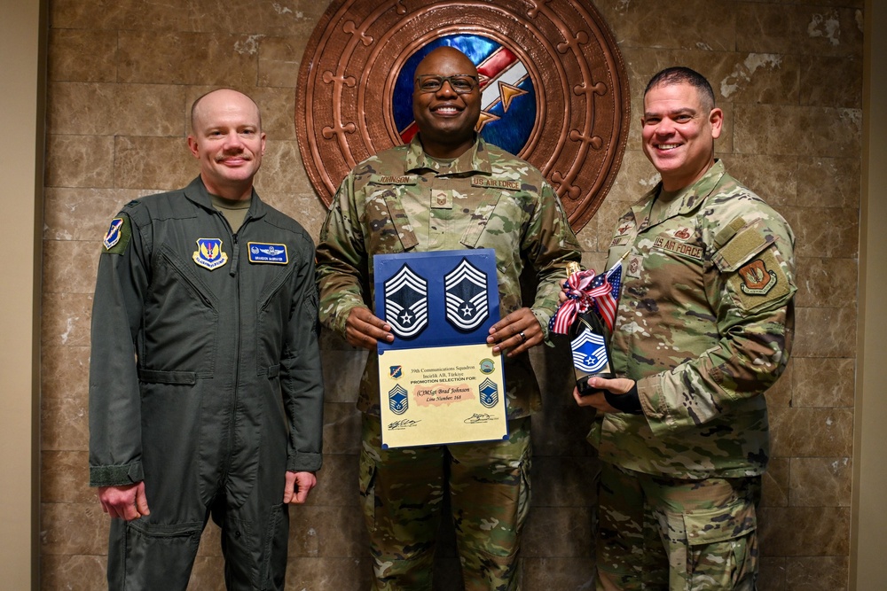 Incirlik Airman achieves top enlisted rank