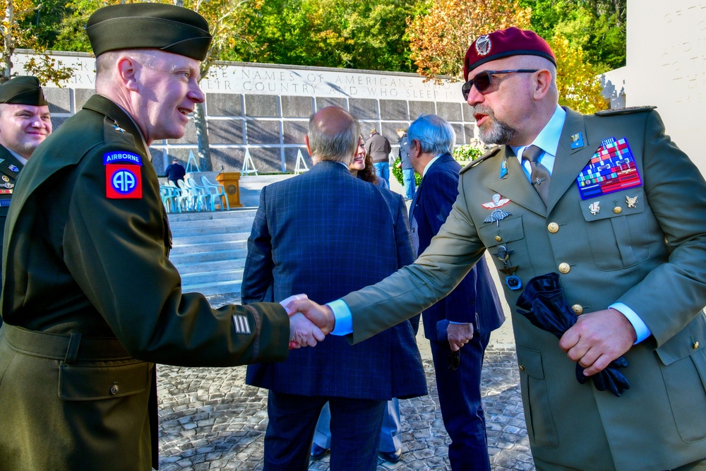 Veterans Day Commemorative Ceremony 2024-Florence American Cemetery and Memorial