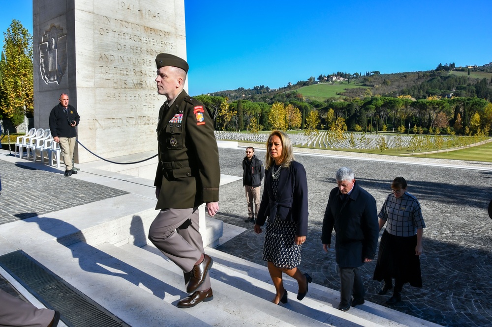 Veterans Day Commemorative Ceremony 2024-Florence American Cemetery and Memorial