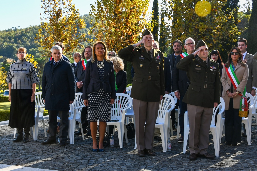 Veterans Day Commemorative Ceremony 2024-Florence American Cemetery and Memorial