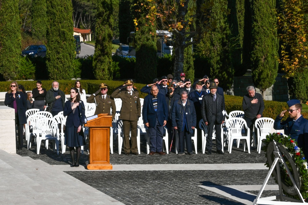 Veterans Day Commemorative Ceremony 2024-Florence American Cemetery and Memorial