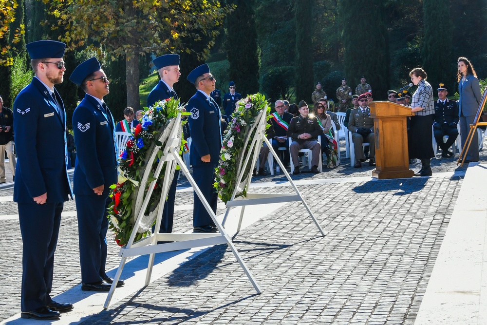 Veterans Day Commemorative Ceremony 2024-Florence American Cemetery and Memorial