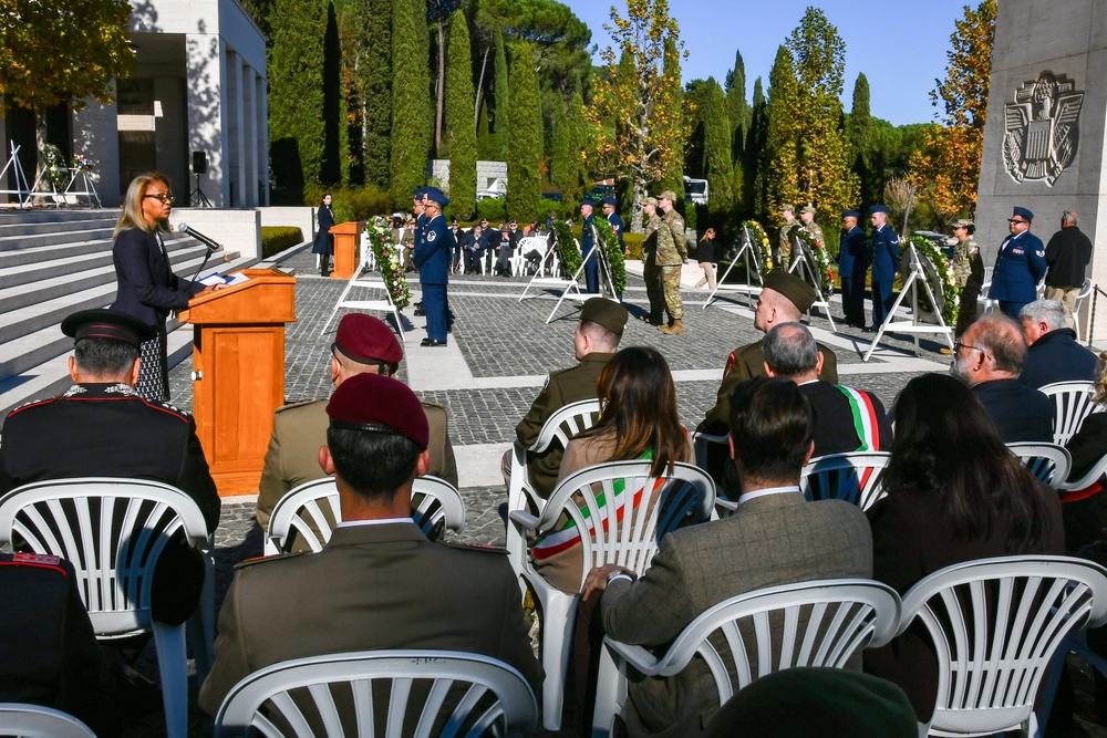 Veterans Day Commemorative Ceremony 2024-Florence American Cemetery and Memorial