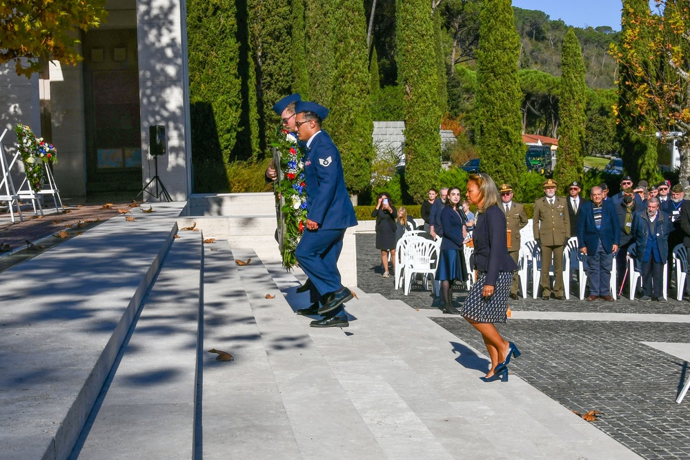 Veterans Day Commemorative Ceremony 2024-Florence American Cemetery and Memorial