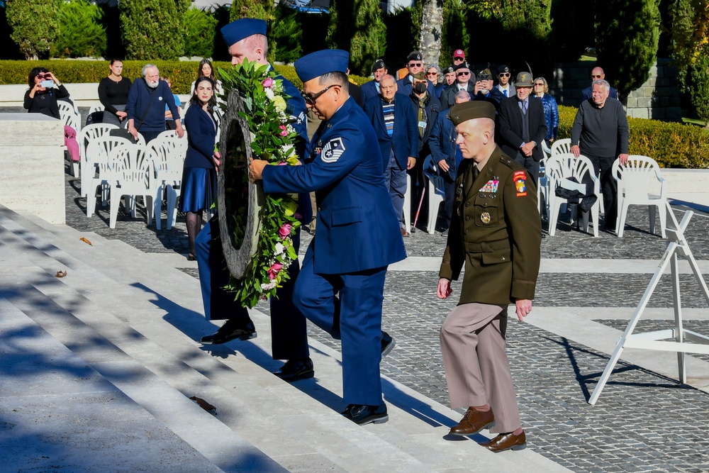 Veterans Day Commemorative Ceremony 2024-Florence American Cemetery and Memorial