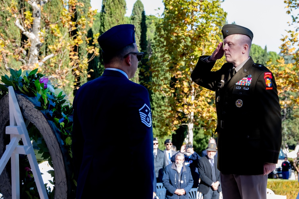 Veterans Day Commemorative Ceremony 2024-Florence American Cemetery and Memorial