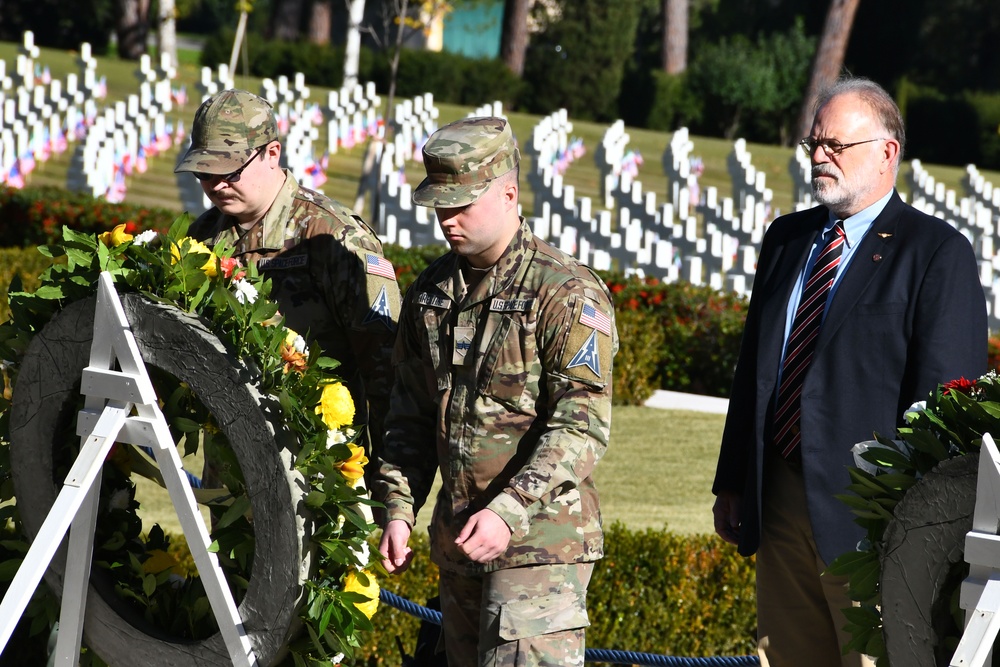 Veterans Day Commemorative Ceremony 2024-Florence American Cemetery and Memorial