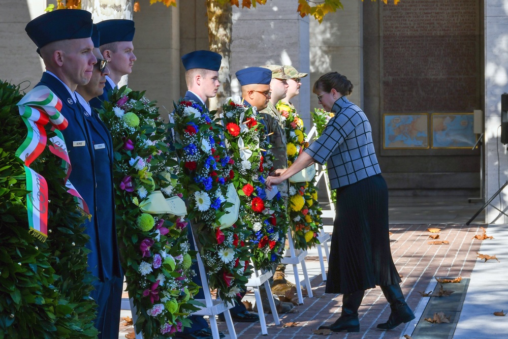 Veterans Day Commemorative Ceremony 2024-Florence American Cemetery and Memorial