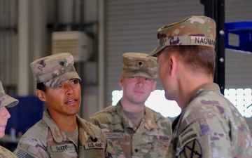 Maj. Gen. Scott Naumann Visits 3rd Brigade, 10th Mountain Division (Light Infantry) in EUCOM