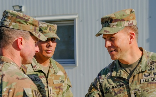 Maj. Gen. Scott Naumann Visits 3rd Brigade, 10th Mountain Division (Light Infantry) in EUCOM