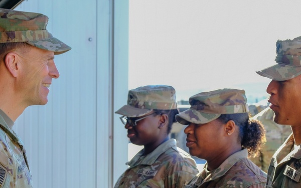 Maj. Gen. Scott Naumann Visits 3rd Brigade, 10th Mountain Division (Light Infantry) in EUCOM