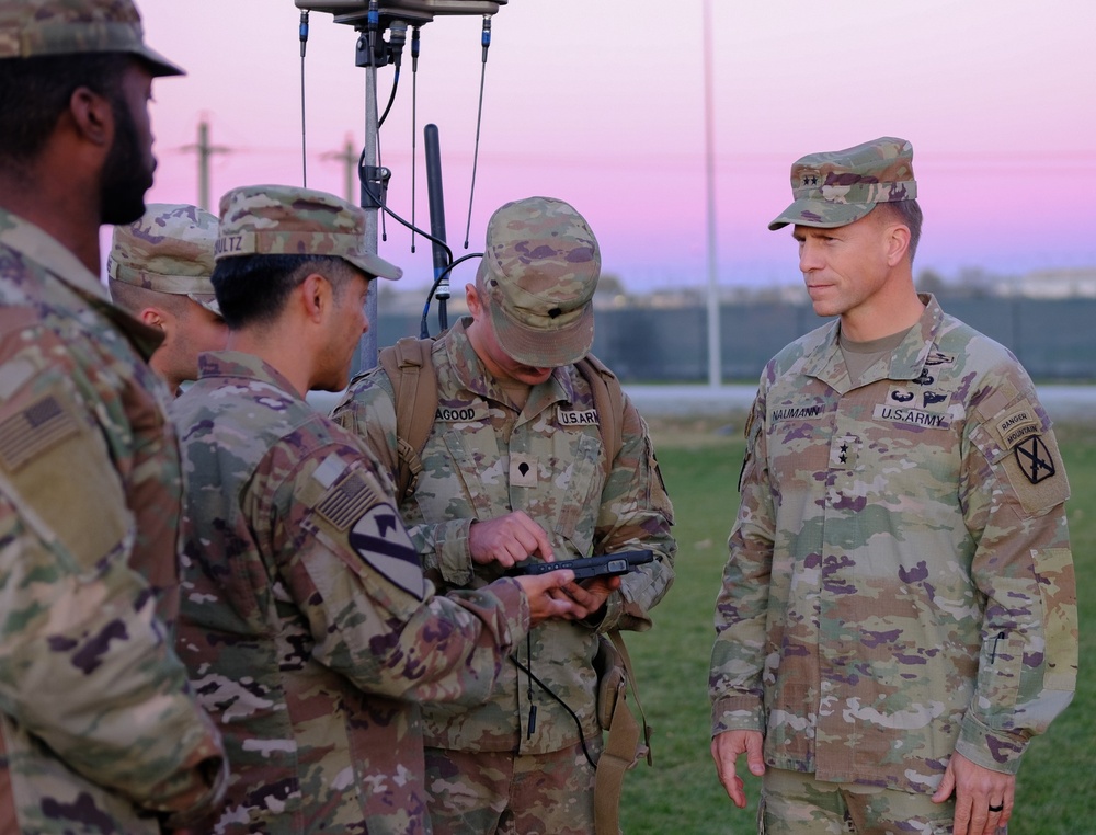 Maj. Gen. Scott Naumann Visits 3rd Brigade, 10th Mountain Division (Light Infantry) in EUCOM