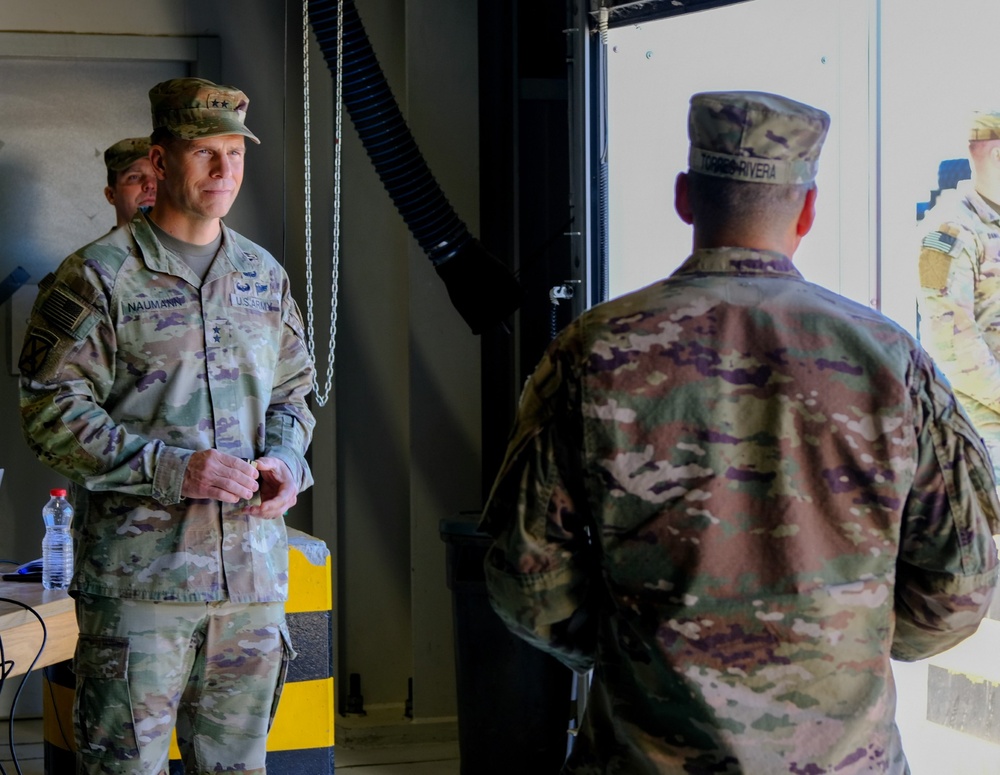 Maj. Gen. Scott Naumann Visits 3rd Brigade, 10th Mountain Division (Light Infantry) in EUCOM