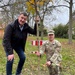 German - American Partnership Tree planting in Illesheim, Germany