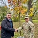 German - American Partnership Tree planting in Illesheim, Germany