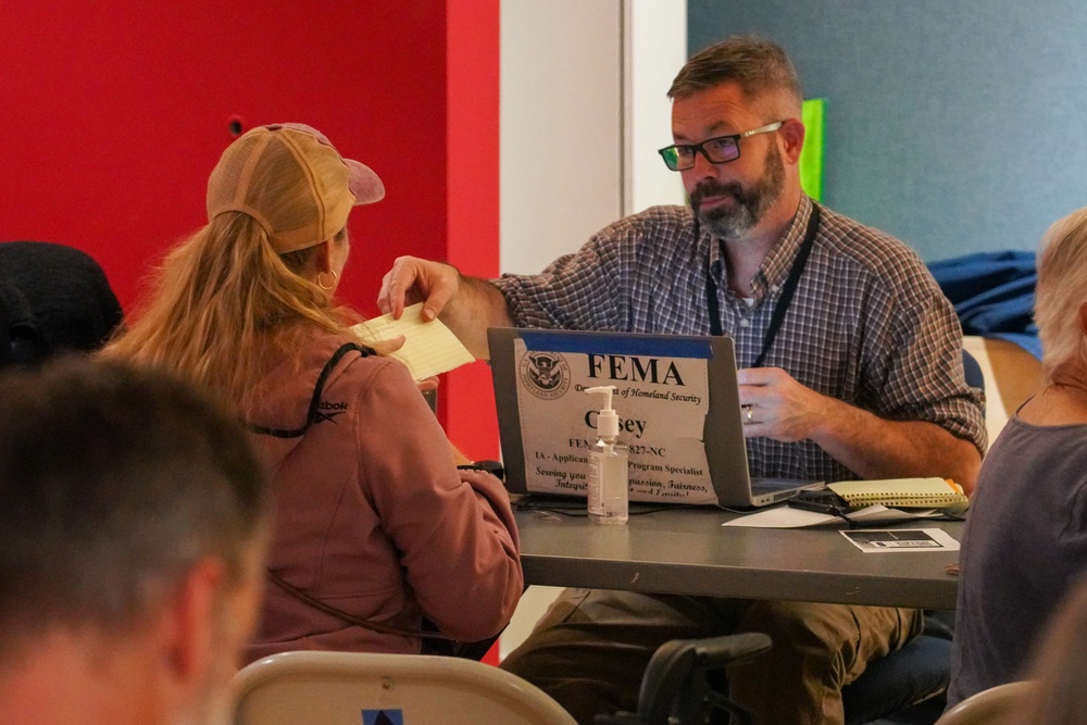 FEMA Disaster Recovery Center Opens in Asheville Mall