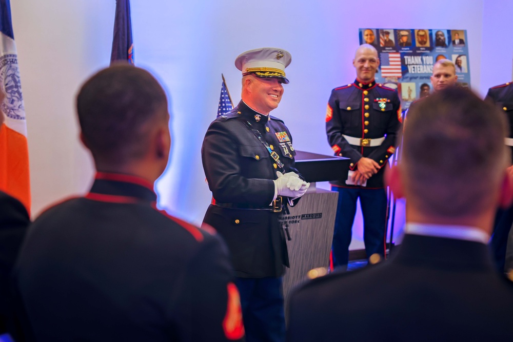 Sailors and Marines Participate in Veterans Day Ceremony in NYC