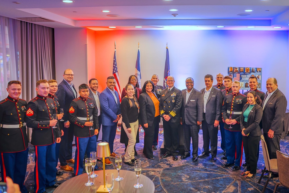 Sailors and Marines Participate in Veterans Day Ceremony in NYC