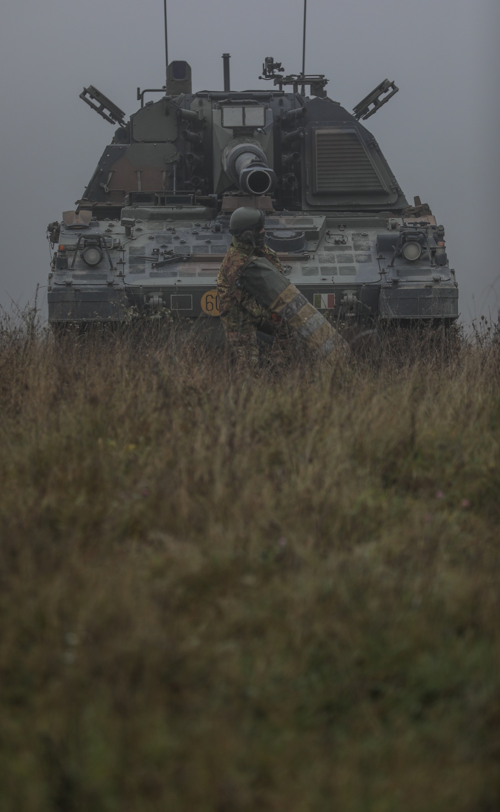 Italian Army PzH 2000 prepares for Exercise Dynamic Front 25