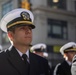 Sailors from USS John Basilone participate in New York City Veterans Day Parade