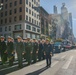 Sailors from USS John Basilone participate in New York City Veterans Day Parade