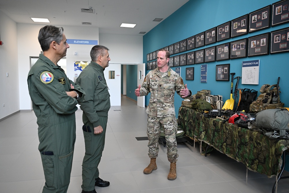 Aviano Air Base welcomes Maj. Gen. Marco Lant