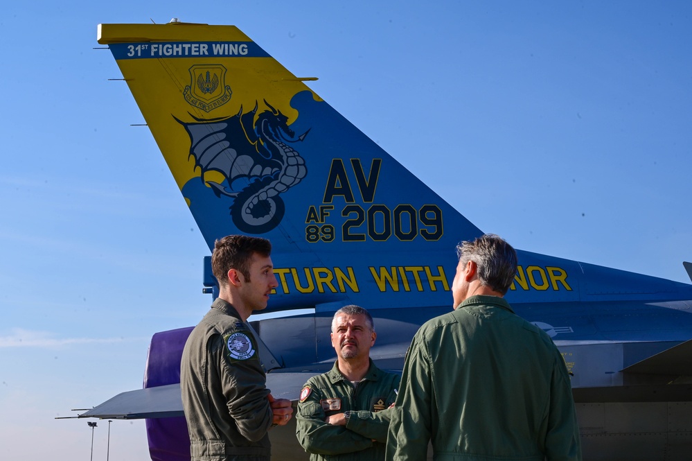 Aviano Air Base welcomes Maj. Gen. Marco Lant