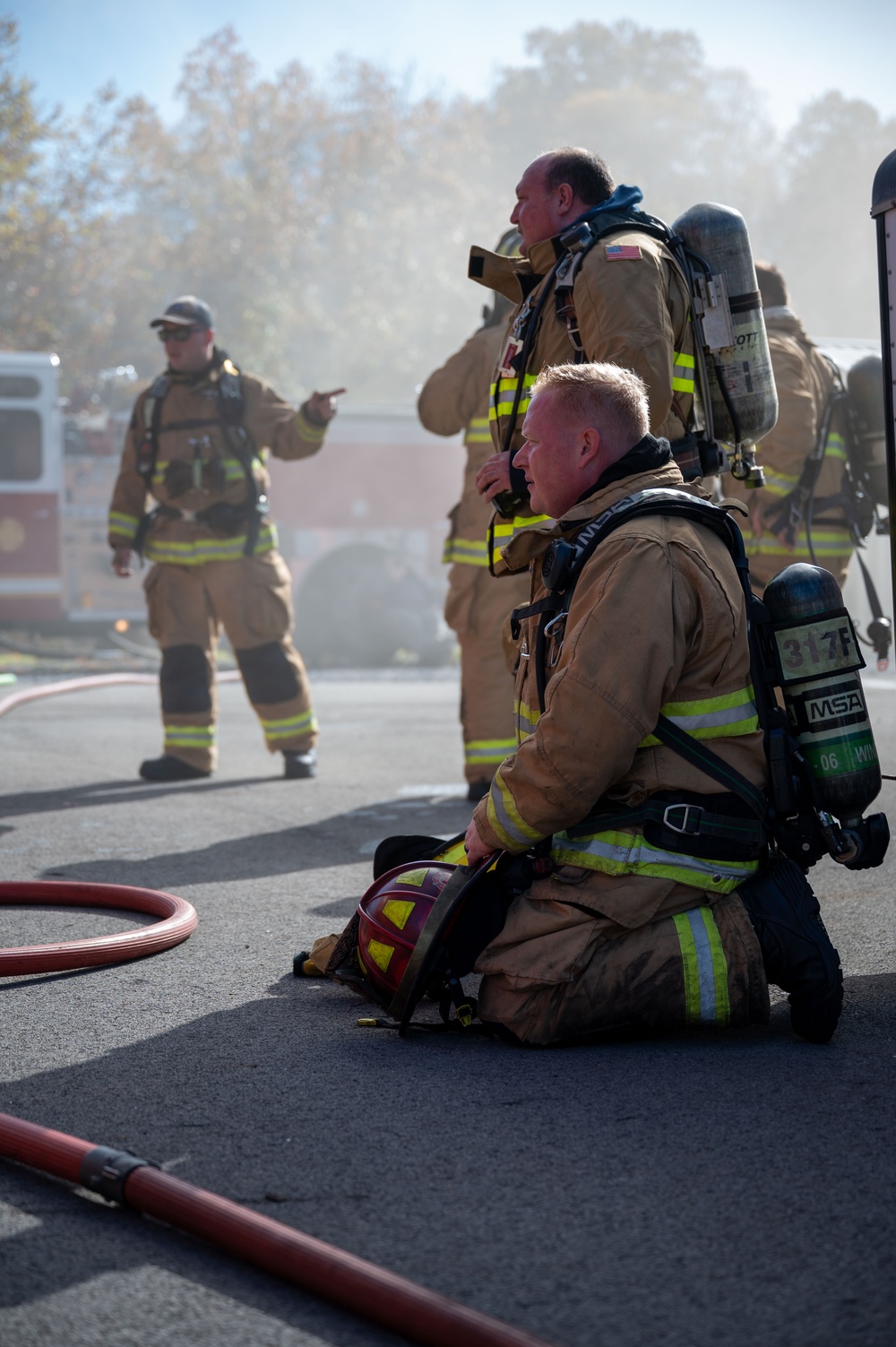 130th Airlift Wing Fire and Emergency Services Live Fire Exercise 2024