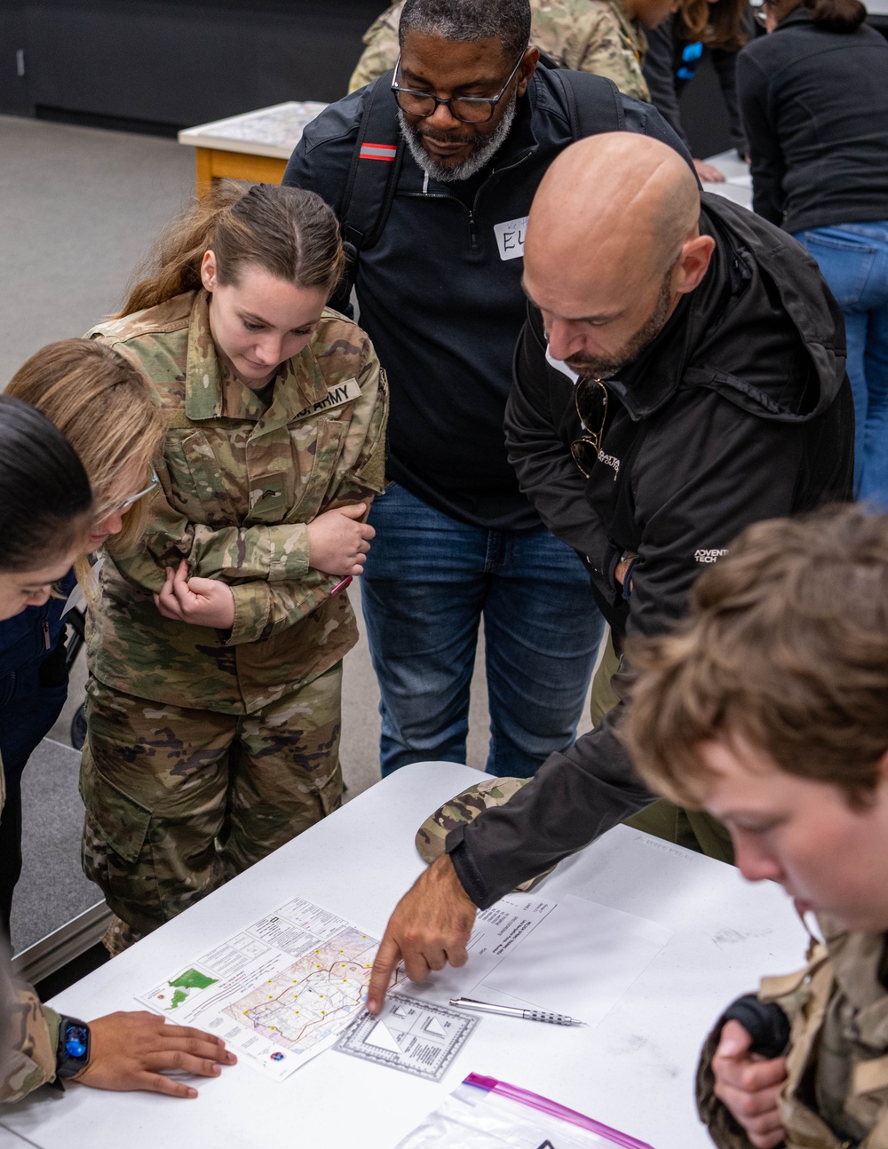 NGA hosts land navigation training for ROTC cadets in St. Louis area