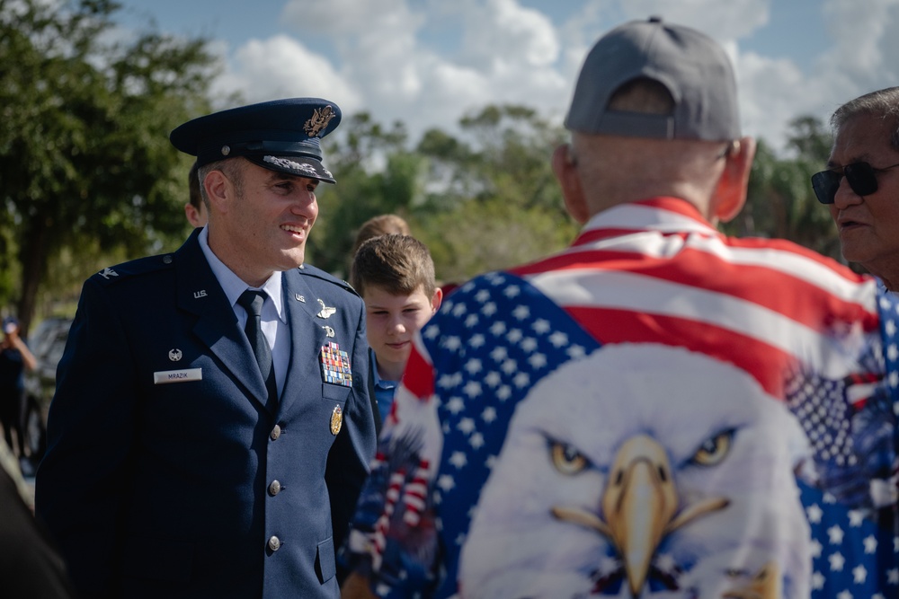 Military and civic leaders gather for Veterans Day