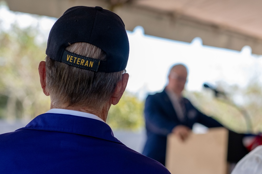 Military and civic leaders gather for Veterans Day