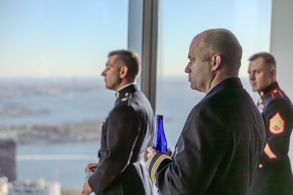 Sailors and Marines Attend Unconventional Screening with Host Naveed Jamali for Veterans Week
