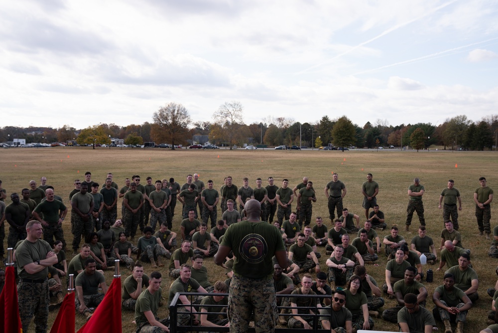 Running the Distance: Marines Log 249 Miles for the Corps’ 249th Birthday