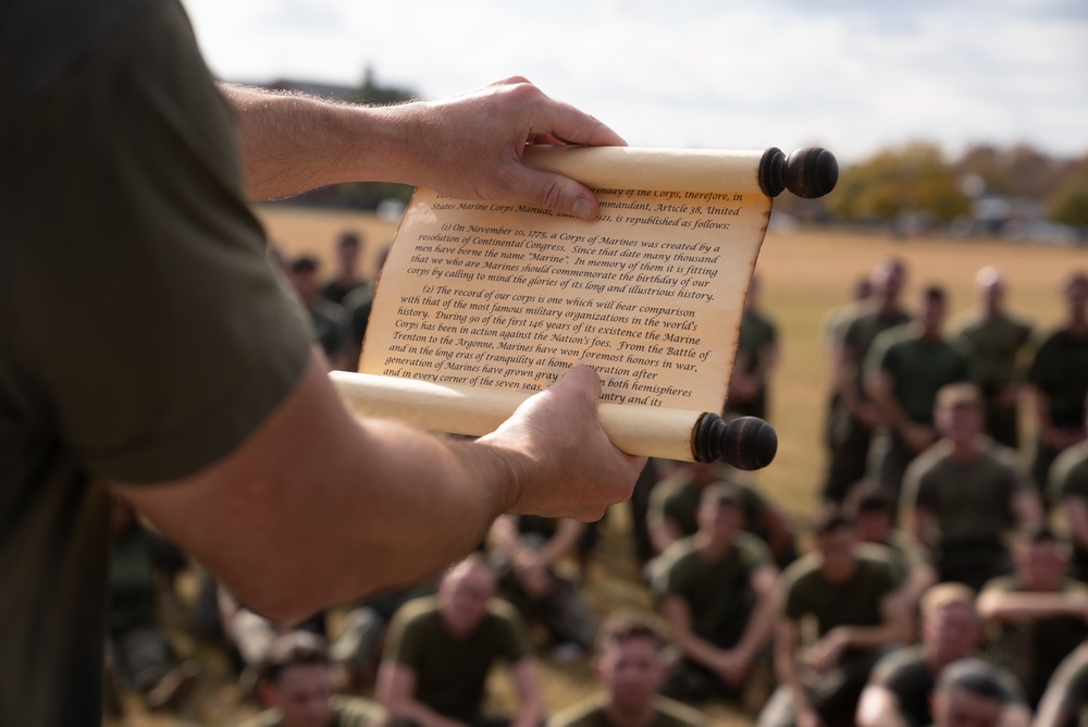 Running the Distance: Marines Log 249 Miles for the Corps’ 249th Birthday