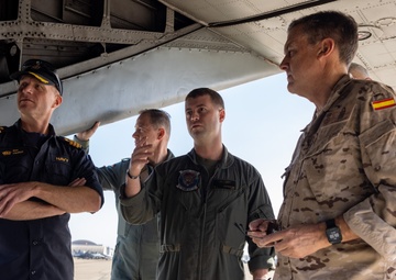 Foreign Naval Attachés visit MCAS Miramar