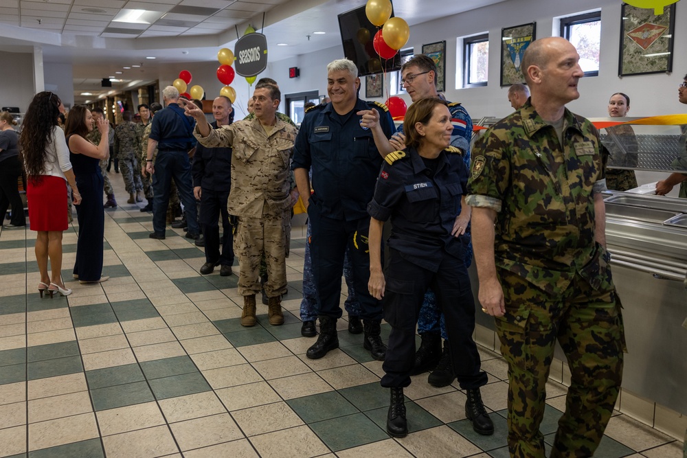 Foreign Naval Attachés visit MCAS Miramar