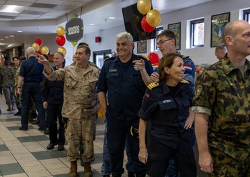 Foreign Naval Attachés visit MCAS Miramar