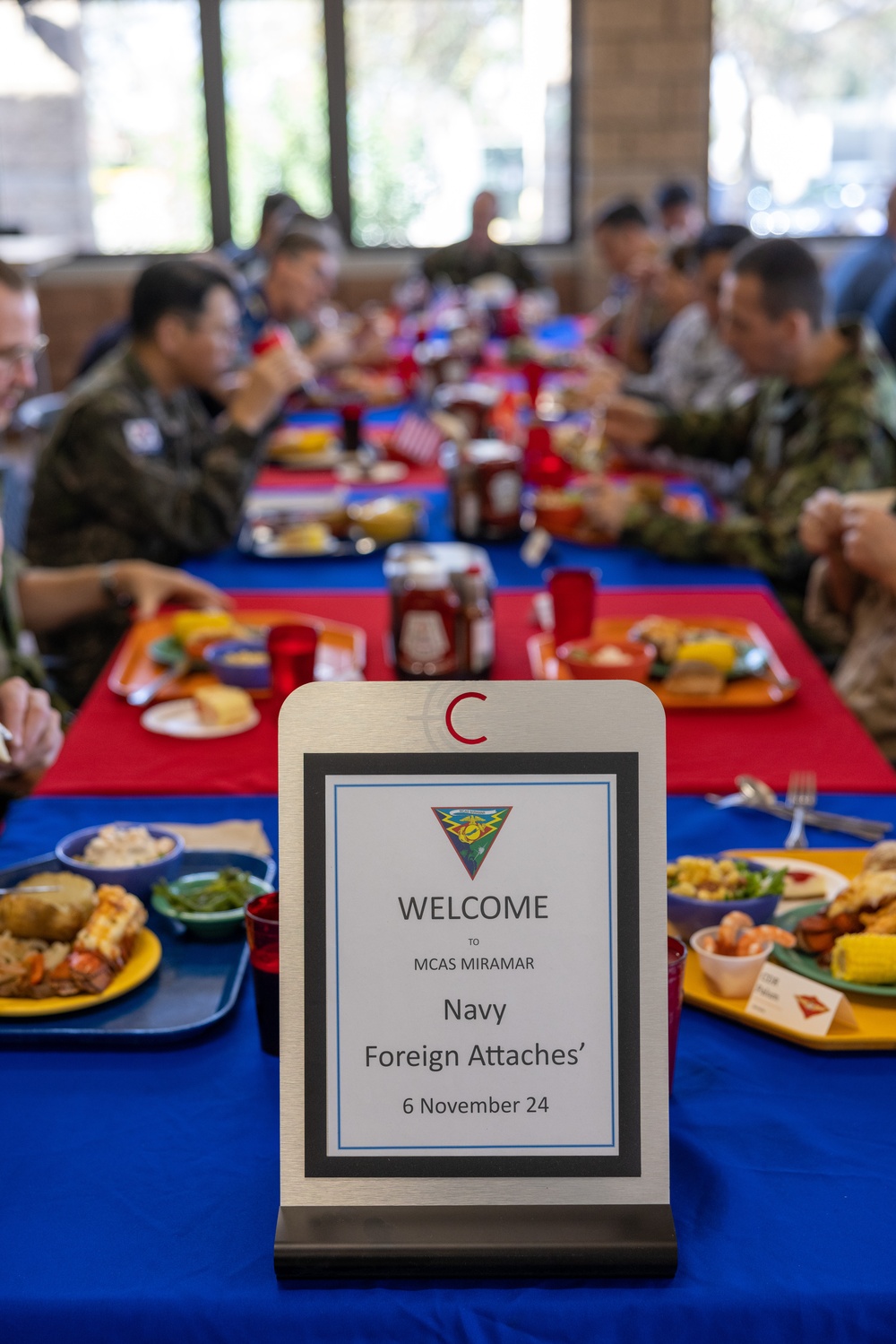 Foreign Naval Attachés visit MCAS Miramar