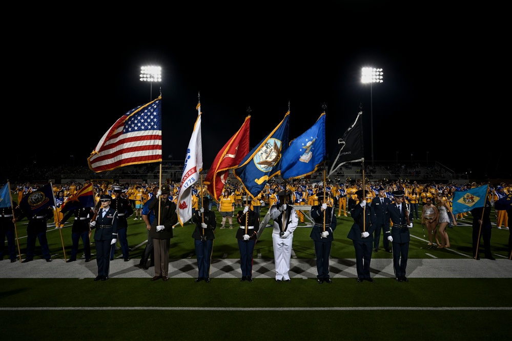 Angelo State University hosts Military Appreciation Night for Goodfellow members