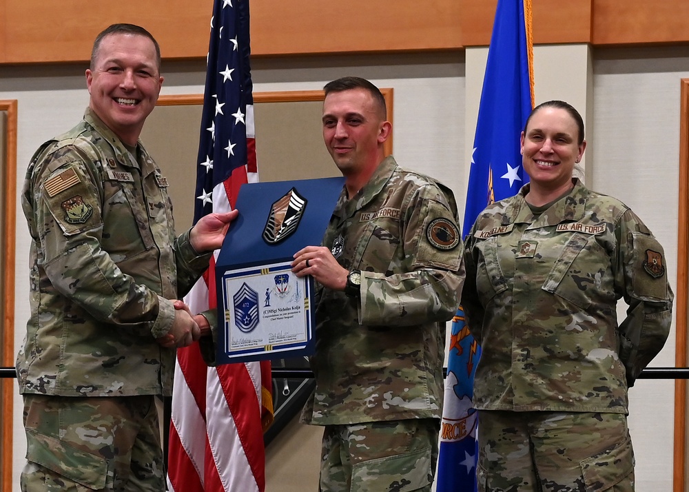 Malmstrom celebrates newest chief master sergeants