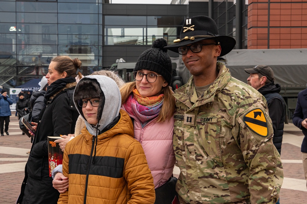 U.S. Army Soldiers Join Polish Citizens to Celebrate Polish Independence Day