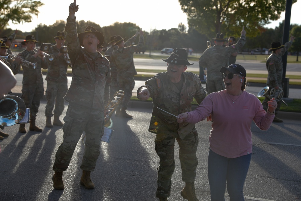 1st Cavalry Division Band at the Arlington Texas Veterans Day Parade