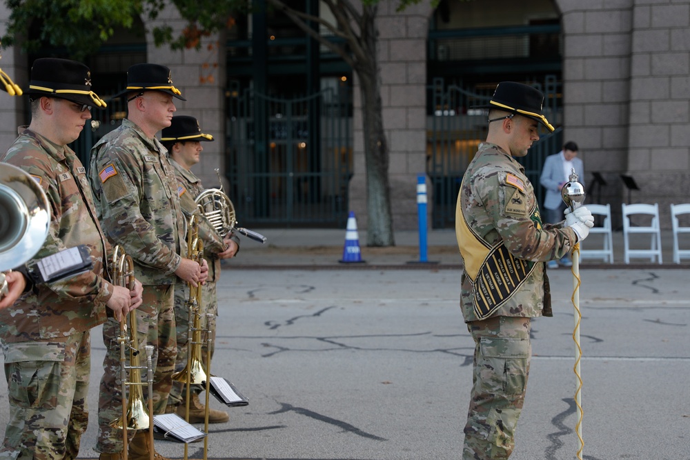 1st Cavalry Division Band at the Arlington Texas Veterans Day Parade