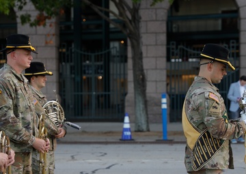 1st Cavalry Division Band at the Arlington Texas Veterans Day Parade
